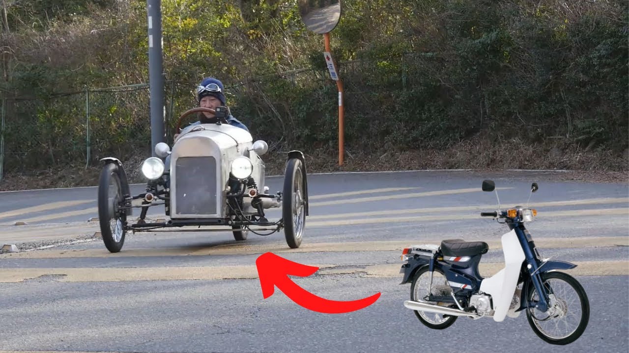 カブエンジン　自作スリーホイラーを作る！