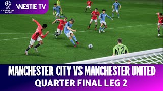 Manchester City vs Manchester United | EA FC24 Full Match Gameplay | Champions Planet