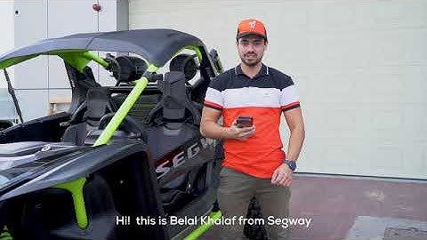 Segway Powersports App features.