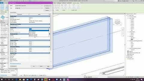 Revit Architecture- Curtain wall design 1