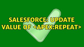 Salesforce: Update value of ＜apex:repeat＞