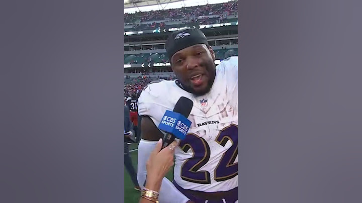 Derrick Henry crashed our Lamar Jackson interview after Ravens beat Bengals in OT #shorts