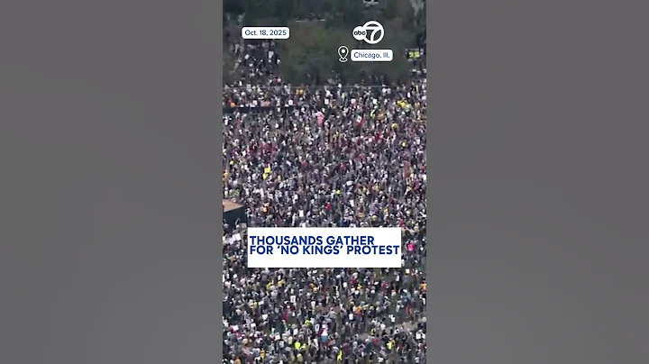 Thousands gather for 'No Kings' protest in downtown Chicago