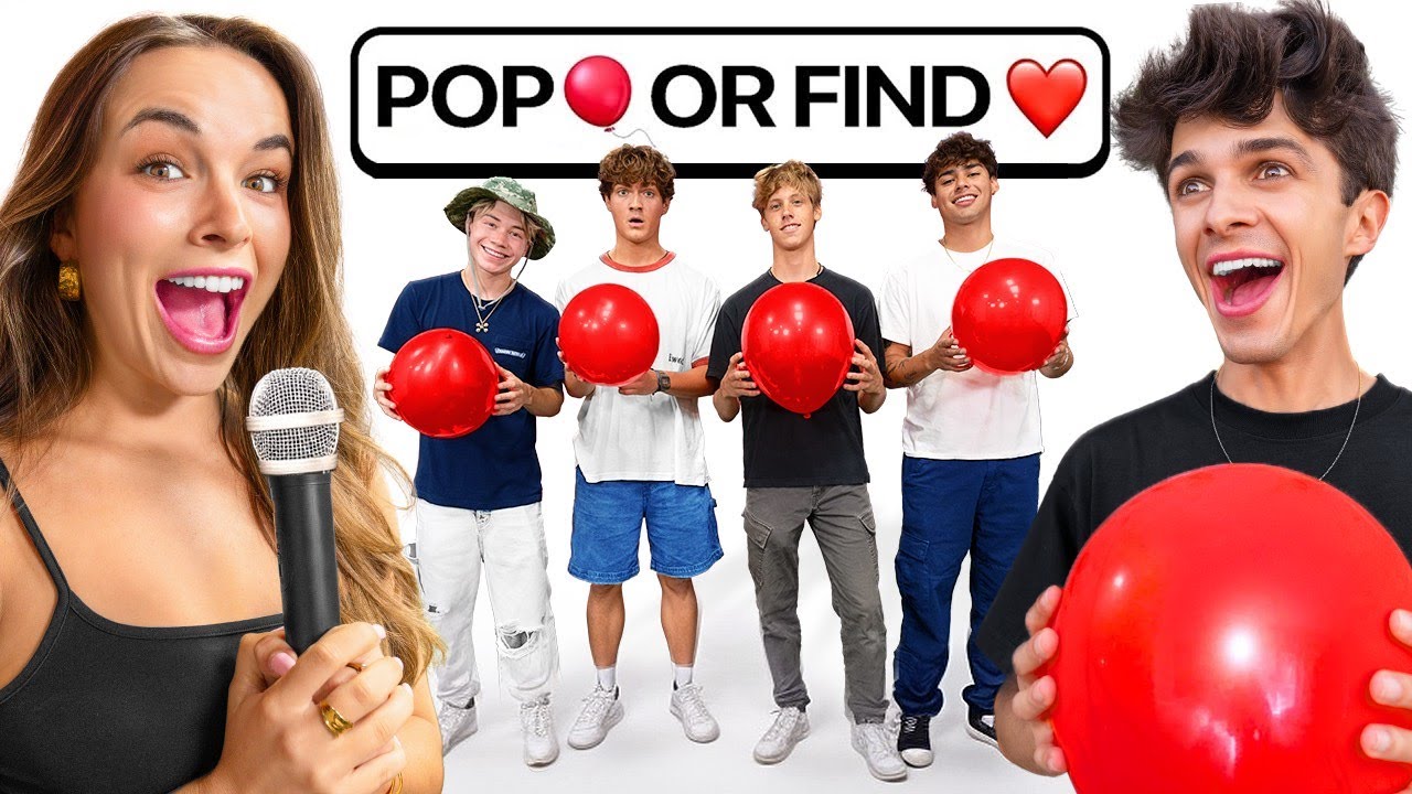 Pop The Balloon Or Find Love! *Guys Edition*