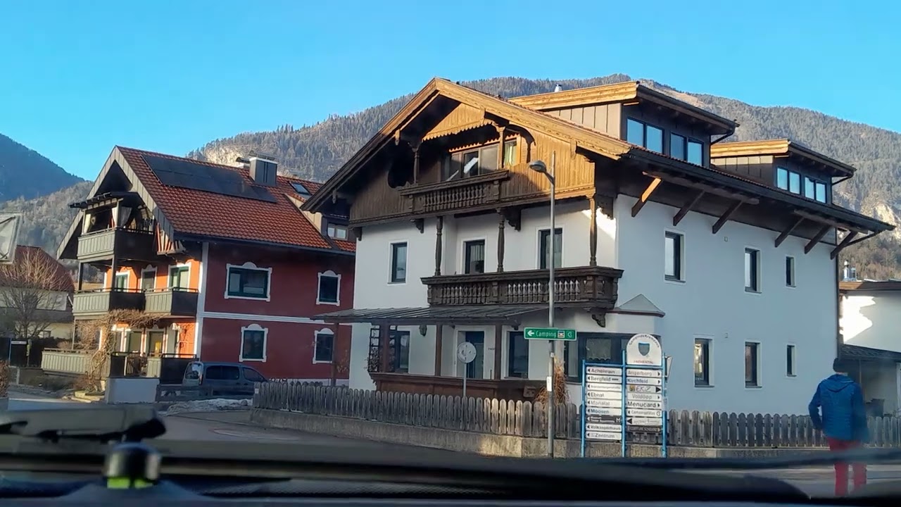 Tirol, Kramsach, Autofahrt, Inntal, Austria 
