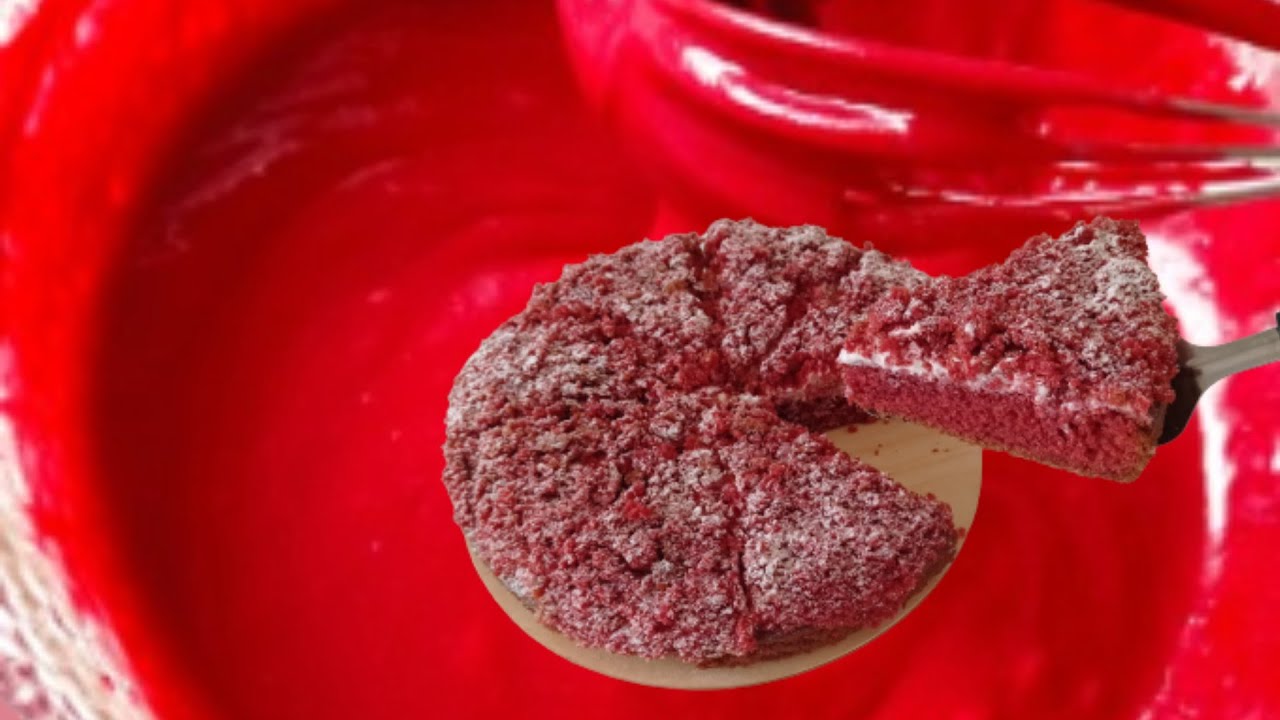 Красный бархат.Қызыл мақпал пирогы😋. Мақпалдай жұмсақ, үлпілдек болып ...