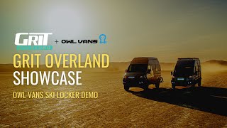 Adventure Camper Van Upfit Products  Owl Vans Ski Locker