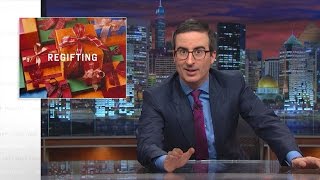 Last Week Tonight with John Oliver: Regifting (Web Exclusive)(You will receive at least one horrible gift this month. John Oliver has some tips for getting rid of it. Connect with Last Week Tonight online... Subscribe to the Last ..., 2015-12-14T04:00:00.000Z)