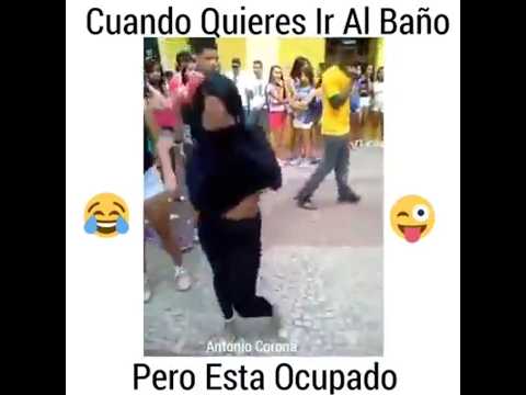CUANDO QUIERES IR AL BAÑO PERO ESTA OCUPADO