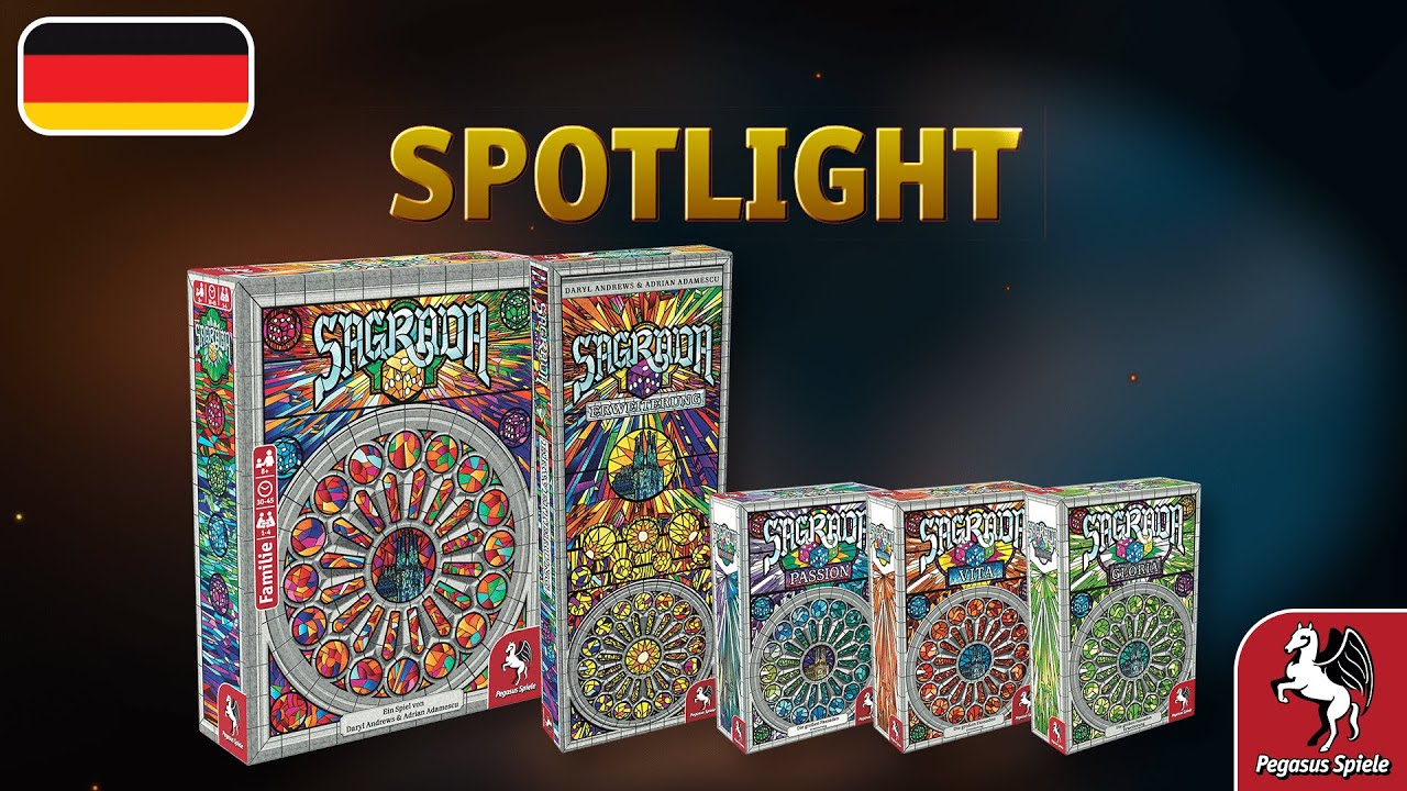 Pegasus Spiele - Sagrada (Neu und originalverpackt) in Dagmersellen für Pegasus Spiele - Sagrada (Neu und originalverpackt) in Dagmersellen für