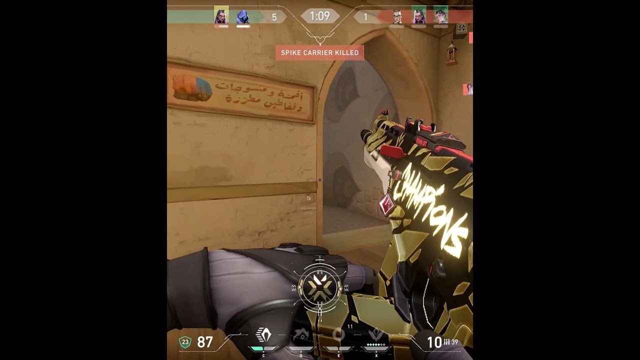 1v5? EASY FOR OMEN 😈⚡ 