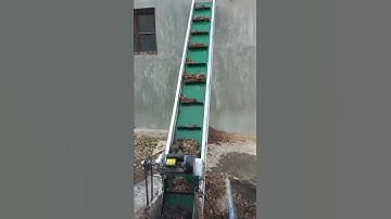 Light belt conveyor, upshift side, hopper, conveying bulk materials, no leakage, no sprinkling