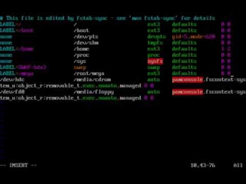 Video Tutorial 12 - Using Fdisk And E2label Command