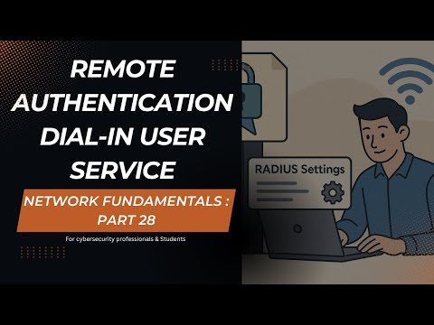 What is RADIUS and Secures Network Access ?! | Network Fundamentals for Cybersecurity Students