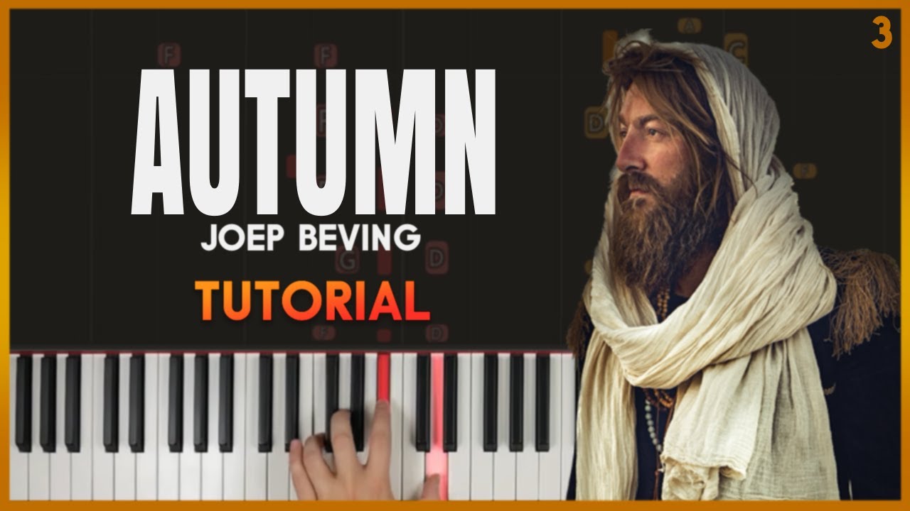 AUTUMN by Joep Beving | Piano Tutorial (Part 1) Slow, Detailed
