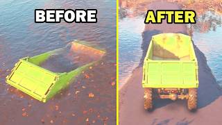 ROADCRAFT - CAN WE STOP THE RIVER? Extreme Road Construction Challenge ( 4K ) screenshot 4