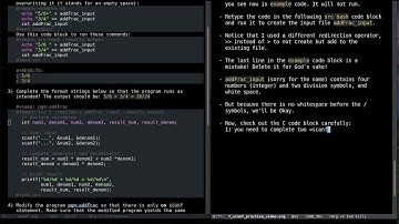 C fundamentals with Emacs + Org mode practice session: scanf (3/3)