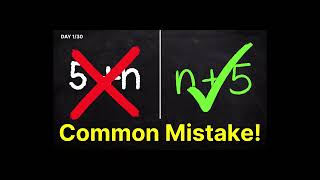 Translating 5 More Than a Number into Algebra (Step-by-Step Lesson) Avoid this common mistake!