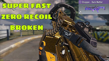 Best Chopper Gunsmith For Codm Season 6 | Fast Ads + No Recoil |