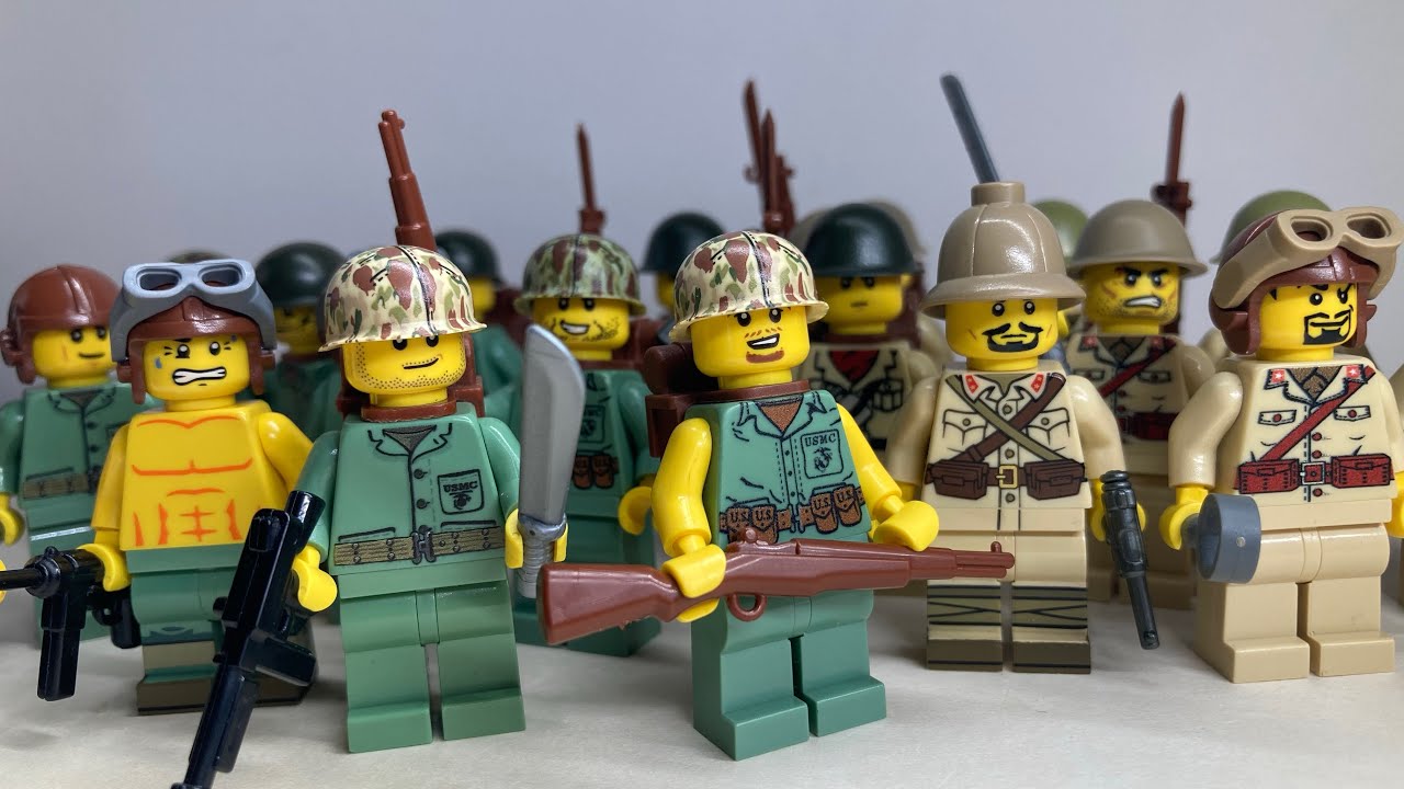 Коллекция исторических минифигурок Lego 2025 часть 1