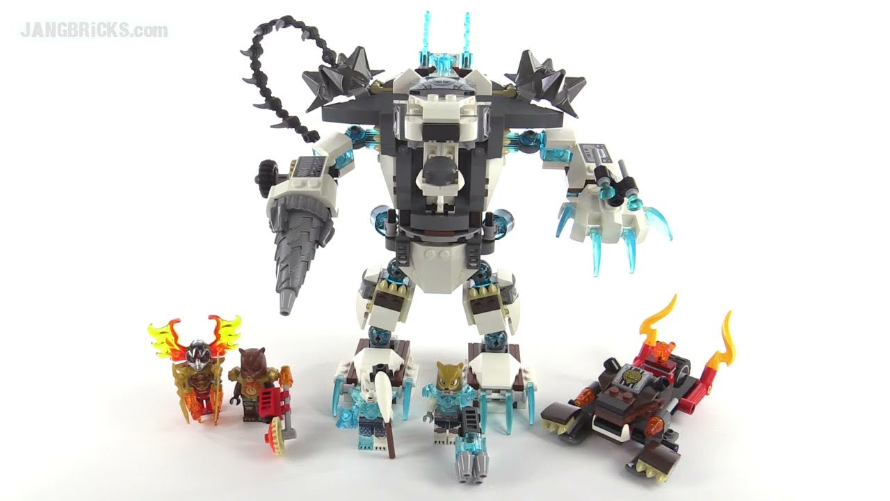 🔄 LEGO Chima 2015 Icebite's Claw Driller review! 70223 re upload