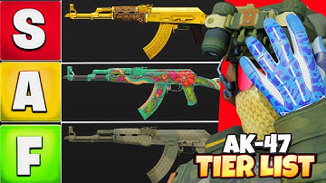 CS2 AK-47 Skins Tier List (2025)