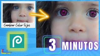 CAMBIAR COLOR OJOS en PHOTOPEA【MÁSCARA RÁPIDA】🔥 screenshot 4