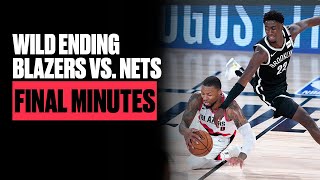 Blazers-Nets Have One Of The Best Finishes In NBA Bubble