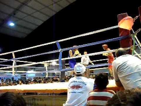 "Boxeo"- Nahuel el gato Luque vs Jonathan Godines