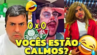 MEMES E REAÇÕES PALMEIRENSES APÓS EMPATAR COM O FLUMINENSE E VER O FLAMENGO DISPARAR NA LIDERANÇA 