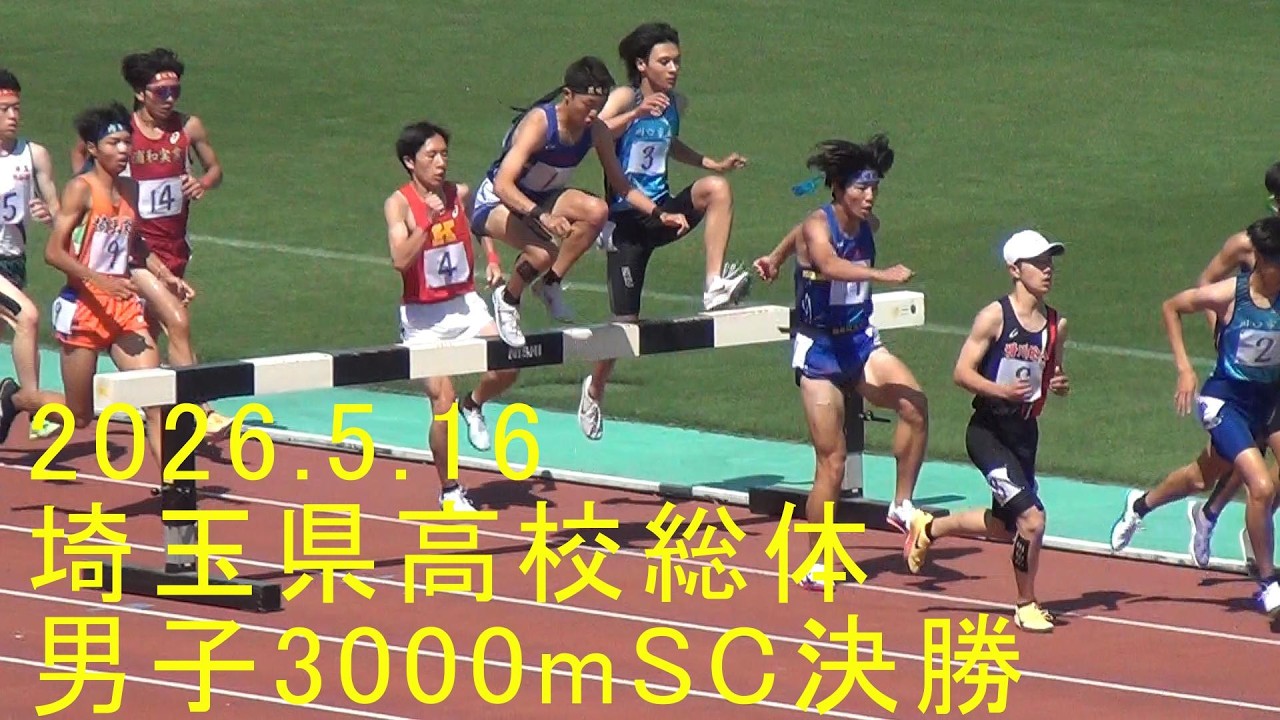 2026埼玉県高校総体 男子3000mSC決勝