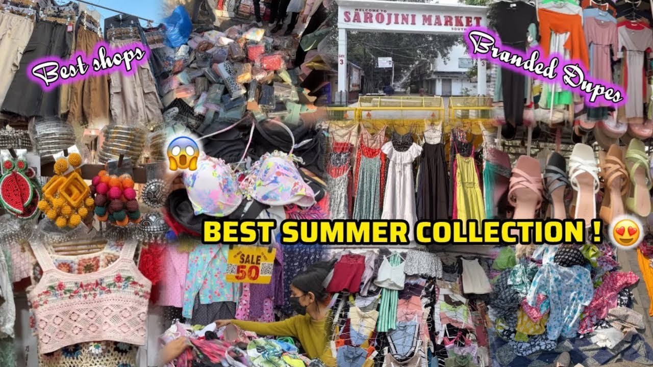 Sarojini Nagar Market Delhi | Latest Monday Collection | Summer Collection With Shop | 2026 | Nishu