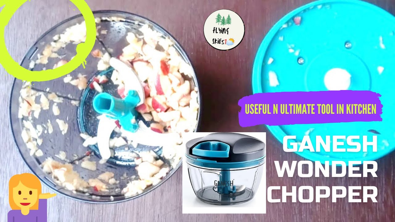 Ganesh wonder chopper unboxing n review ideal to chop vegetables