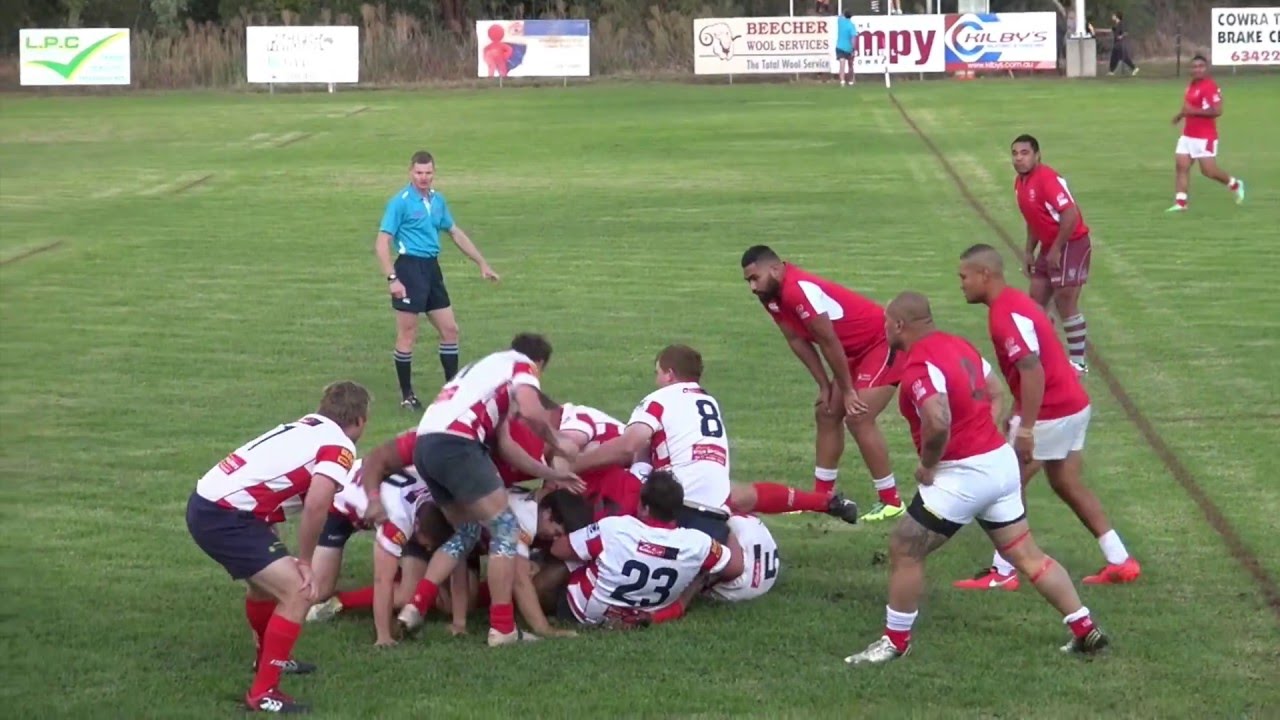 Cowra Festival 2016 Invitational Rugby Match: Cowra Eagles v Tongan Canberra Malau