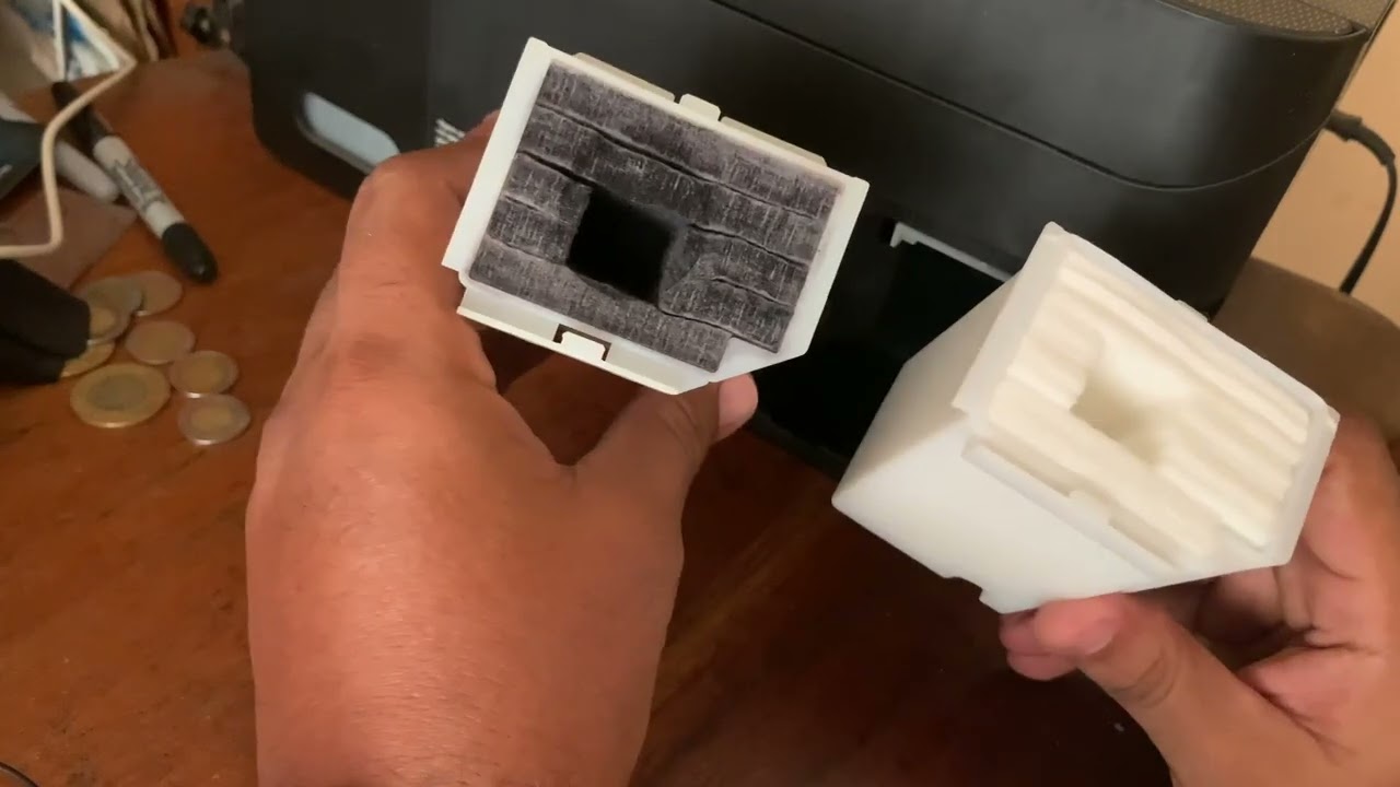 Como cambiar almohadilla de Epson Ecotank L3150