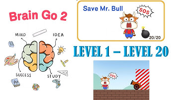 BRAIN GO 2 SAVE MR  BULL LEVEL 1-LEVEL 2 BRAIN GO 2 SAVE MR  BULL GAMEPLAY
