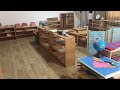 Montessori materials sample room