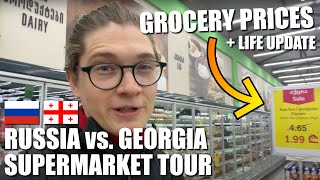Grocery Shopping in Russia vs. Georgia