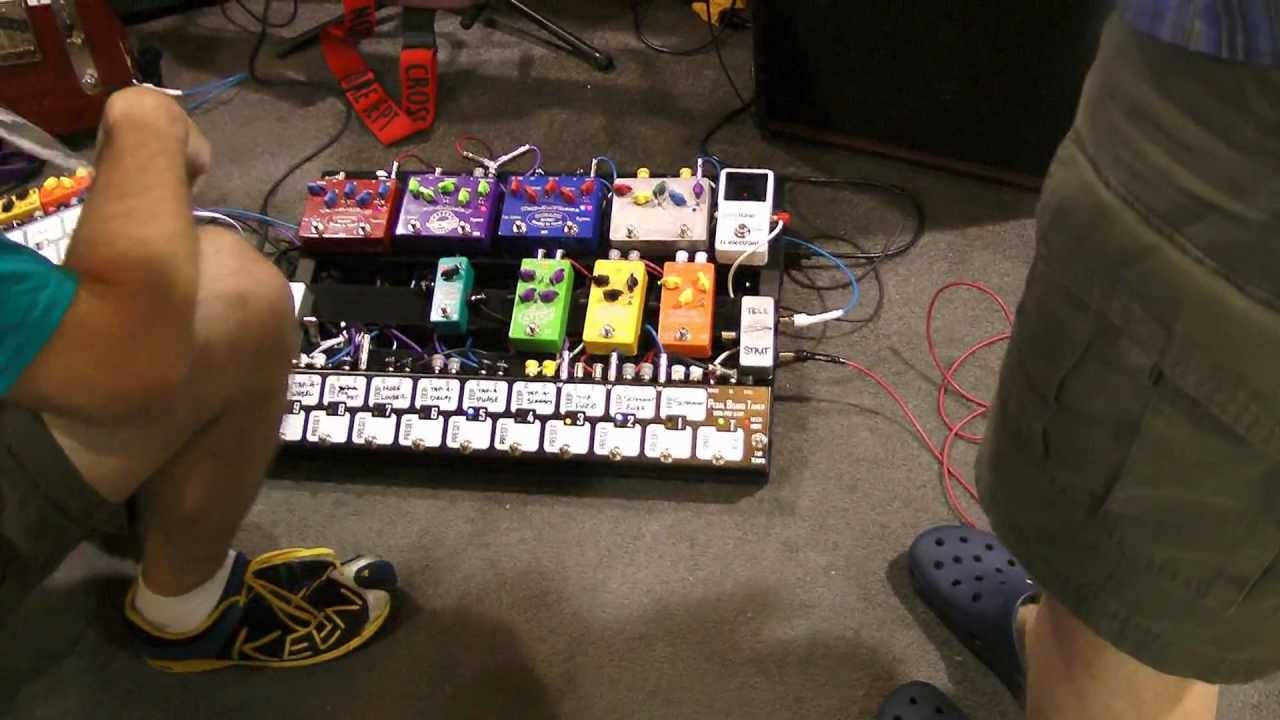 Cusack Music Effects Pedals from Summer NAMM 2012