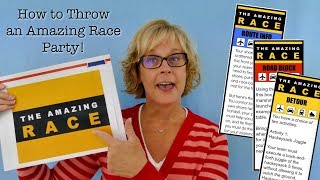 How to Host an Amazing Race Party