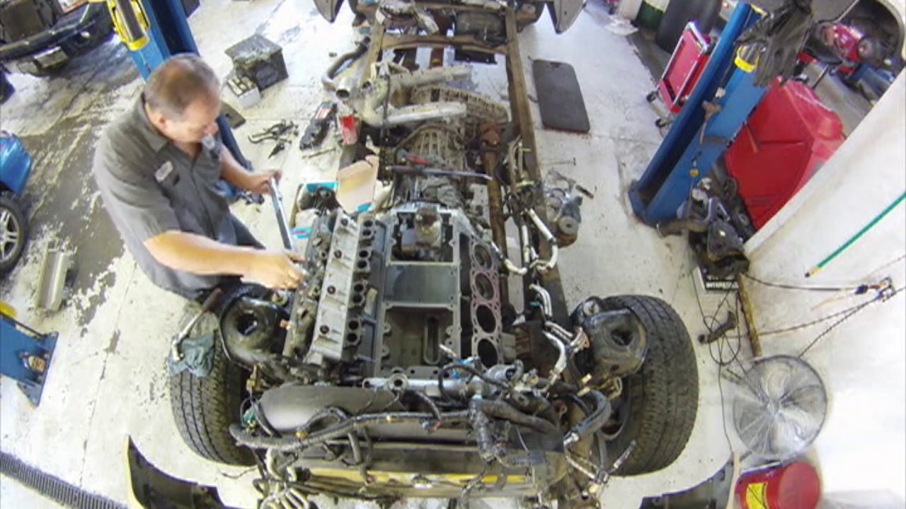 Ford 6.0L Bullet Proof and RPM install kit time laps. - YouTube