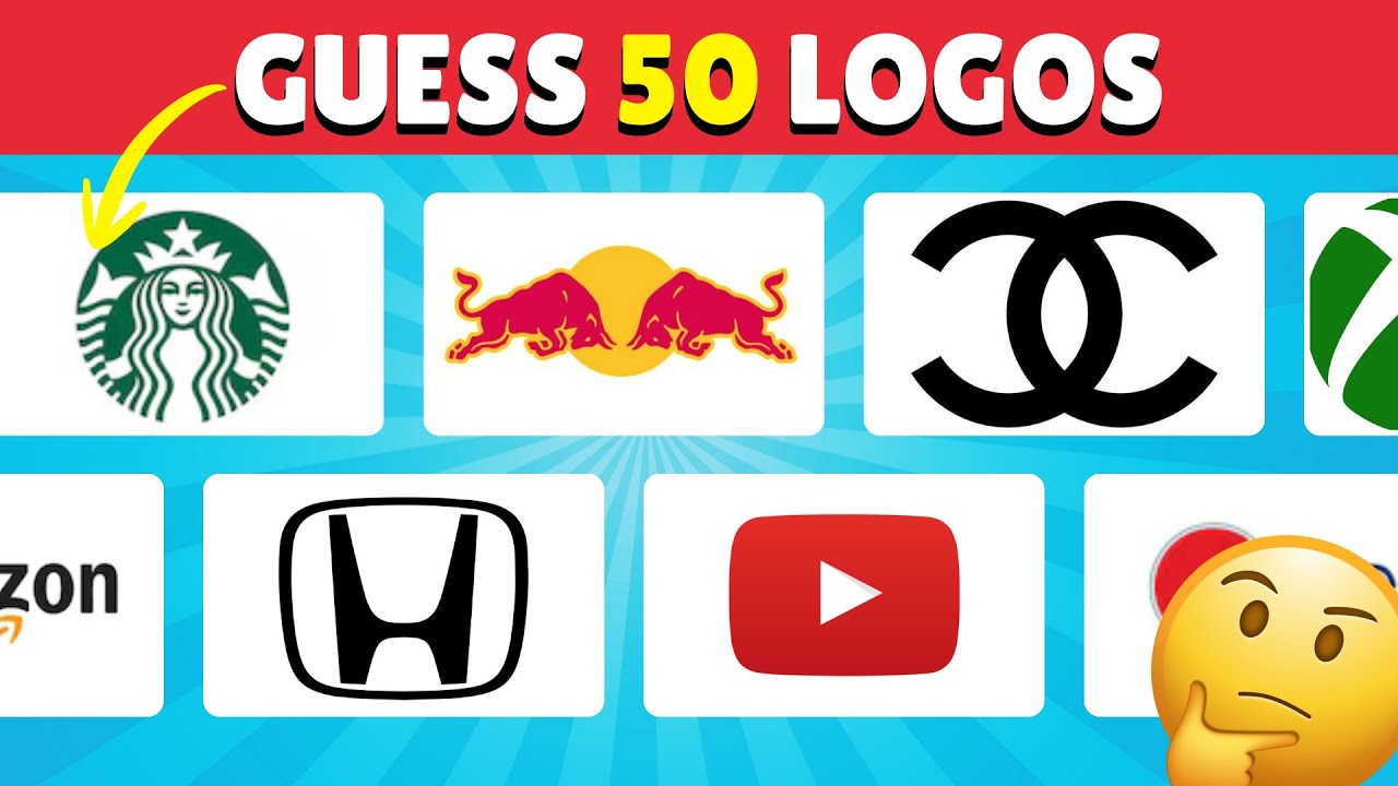 Guess the Logo 🧠 | Can You Name These 50 Brands Without Text?