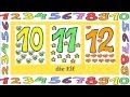 Deutsch lernen: Zahlen 1 - 12 (Spiel - game - jeu de Kim)