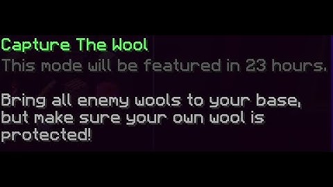 Hypixel Capture the Wool random moments # 7