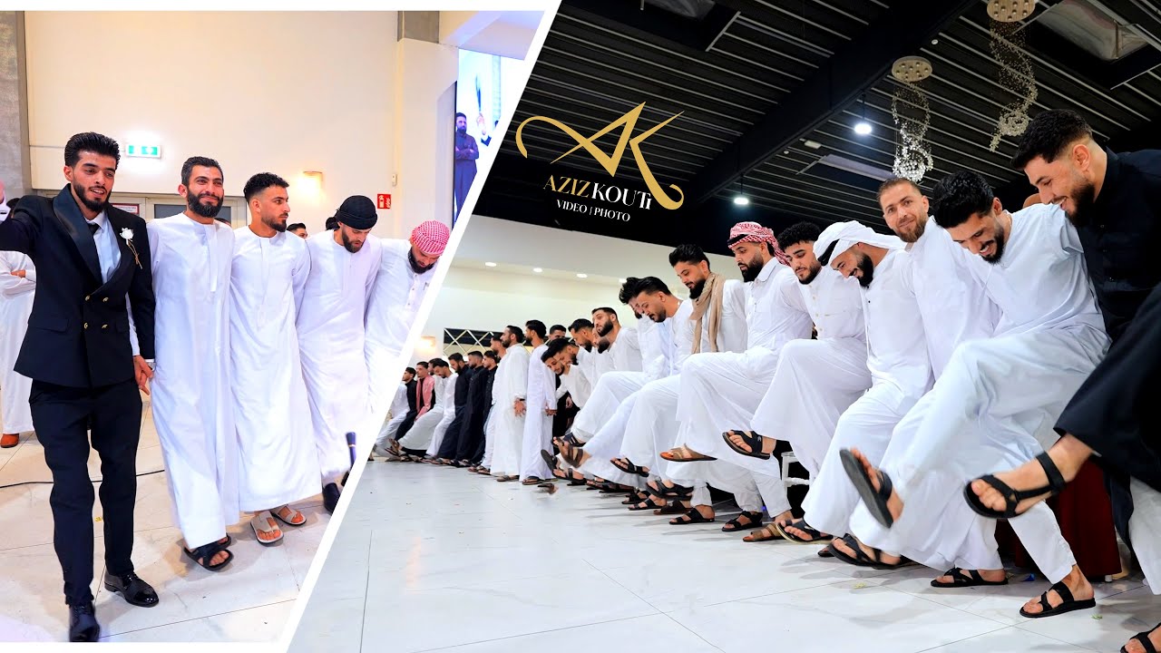 دير الزور موحسن افراح البوخابور ال فحل في المانيا حفله زفاف امير الفحل الفنان ياسر الثلاج رقص زوري