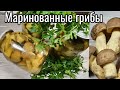 Как мариновать грибы с яблочным уксусом+как расщитать количество маринада и соли/БОРОВИКИ на зиму.