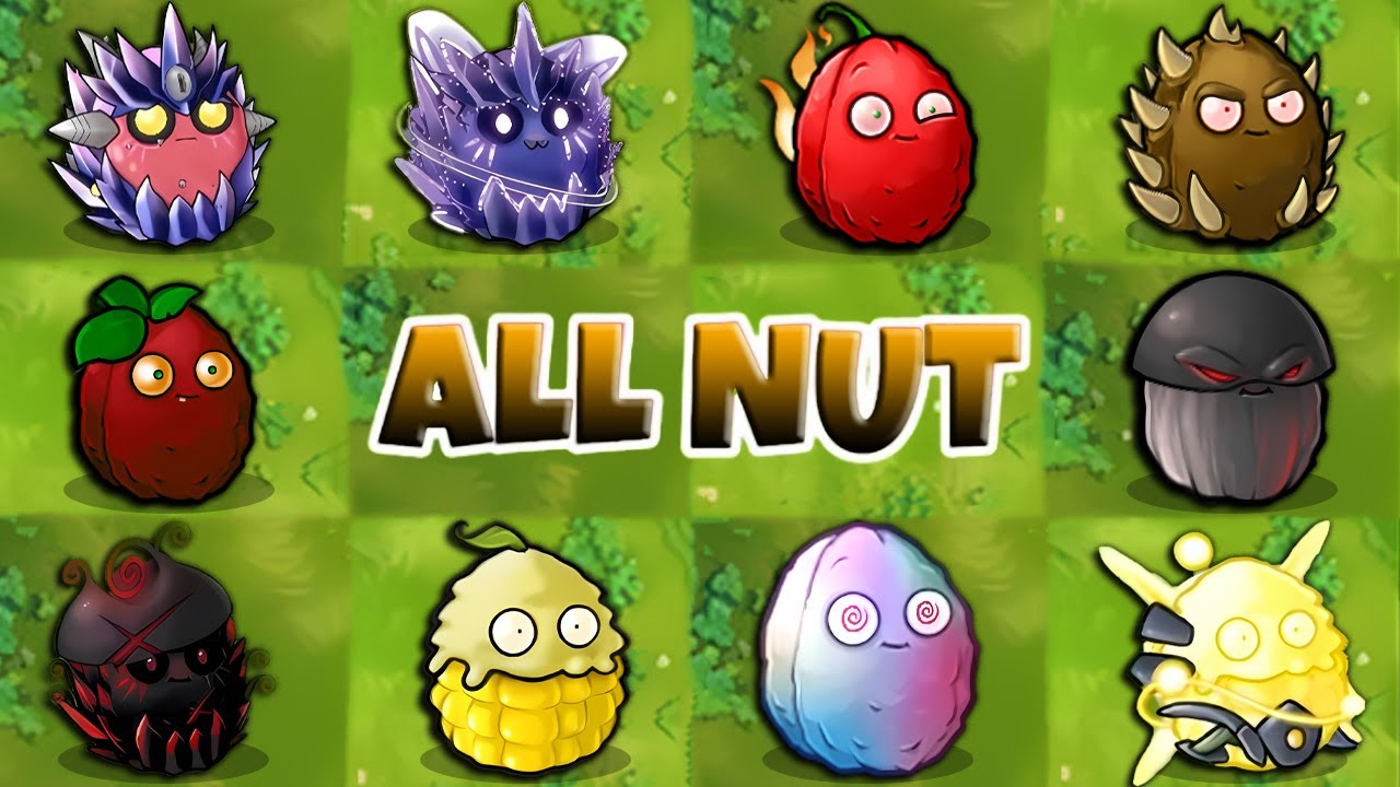 PVZ Fusion 3.1 Challenge! All NUT Plants Fusion VS 5000 Diamond-box Zombie - Who Will Win?