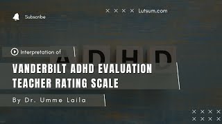 Venderbilt ADHD Diagnostic Teacher Rating Scale