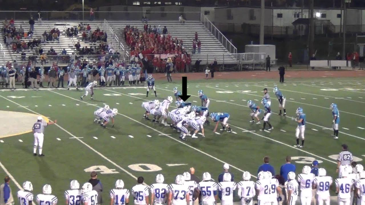 Anthony Zema 53 Fairfax High School Football Sophomore Highlights