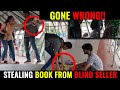 Stealing Book From A Blind Seller | Social Experiment In India|Shocking Reactions|YouEntertainer